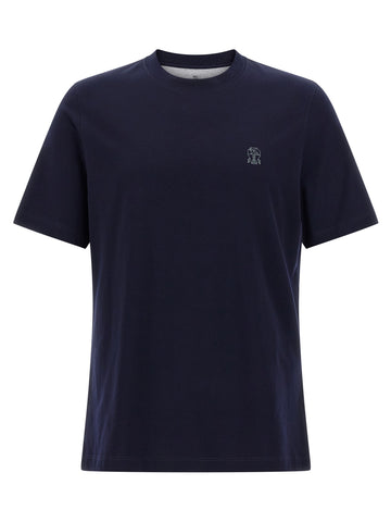 Blue Cotton T-Shirt