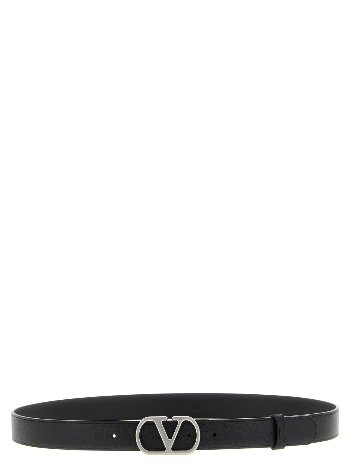 Black Calfskin Regular Belt