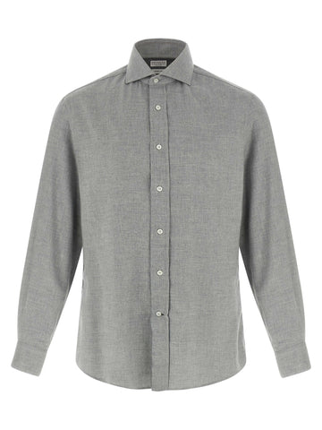 Gray Cotton Blouse