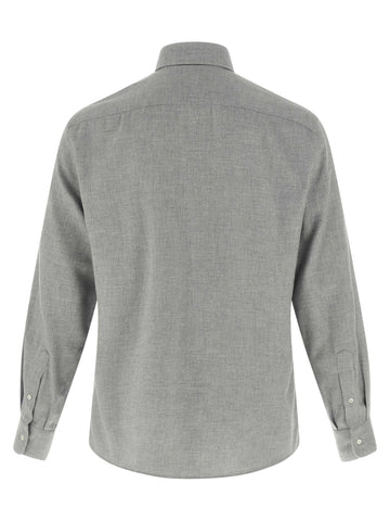 Gray Cotton Blouse