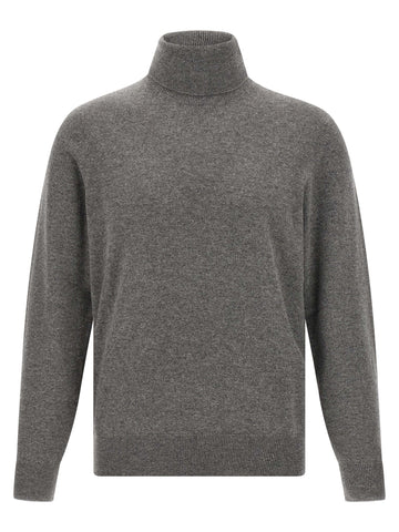 Gray Cashmere Cardigan
