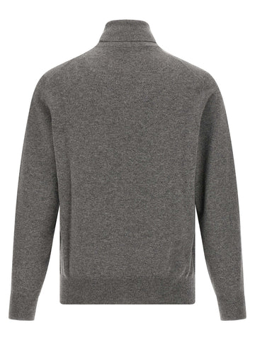 Gray Cashmere Cardigan