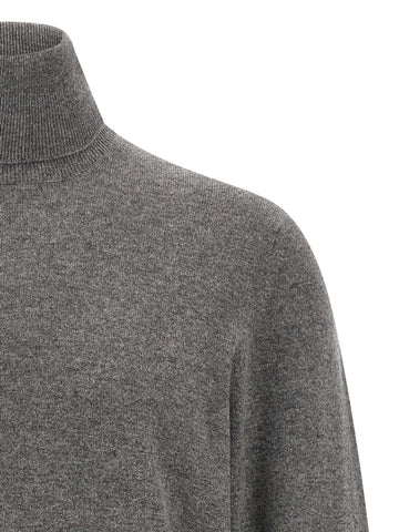 Gray Cashmere Cardigan