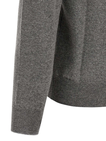 Gray Cashmere Cardigan