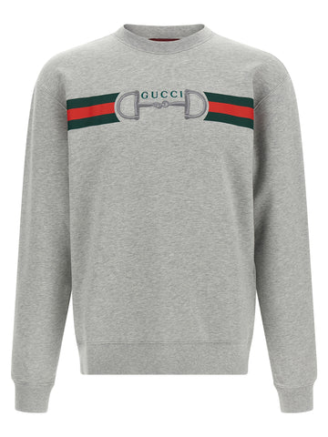 Gray Cotton Sweatshirt