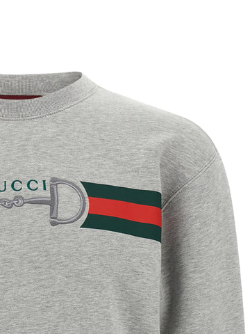 Gray Cotton Sweatshirt