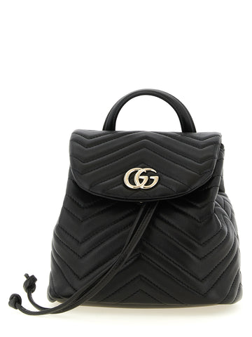 Black Lamb Leather Backpack