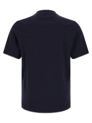 Blue Cotton T-Shirt