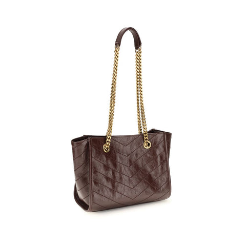 Brown Calf Leather Bos Taurus Shoulder Bag