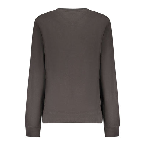Black Cotton Women's Sweatshirt