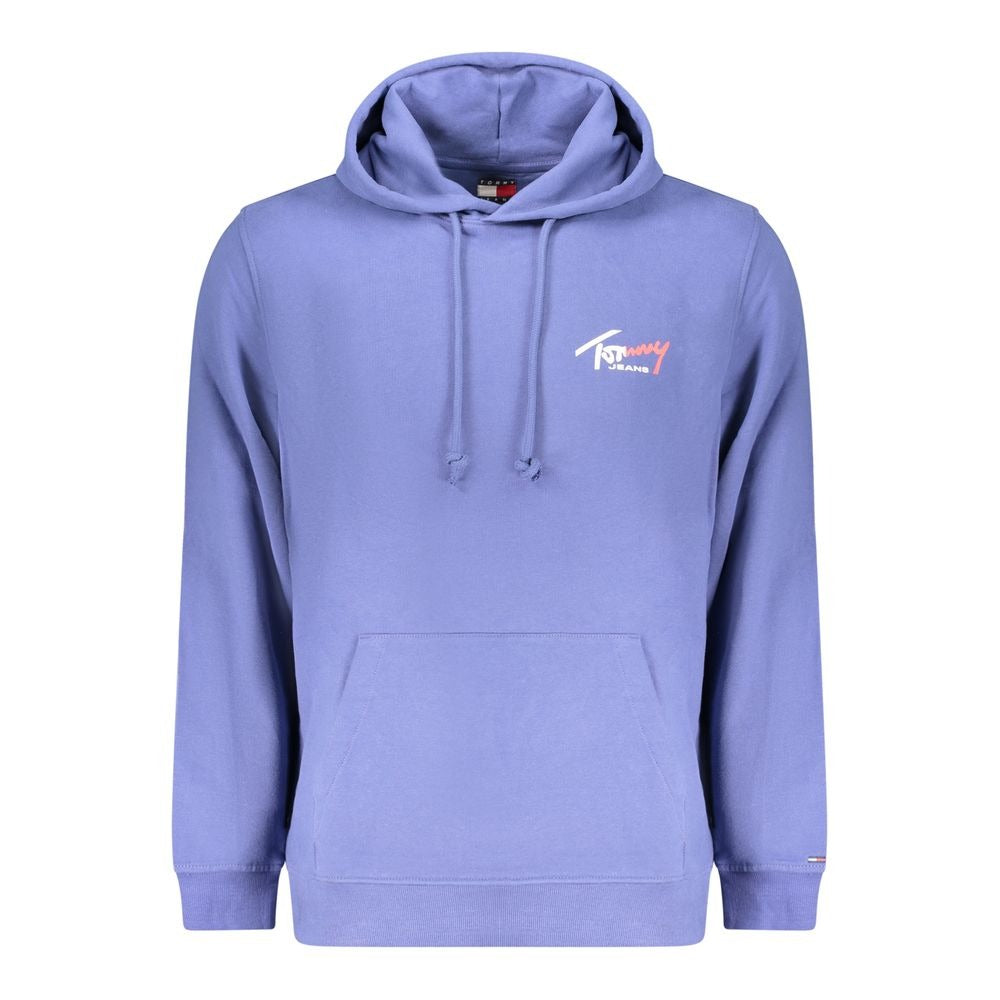 Blue Cotton Men's Sweatshirt