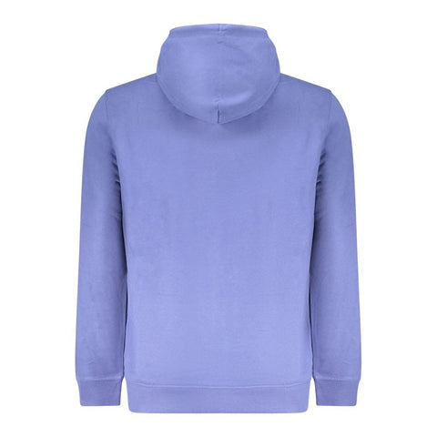 Blue Cotton Men's Sweatshirt