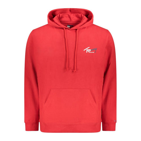 Red Cotton Men's Sweatshirt
