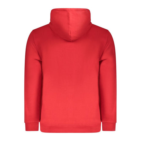 Red Cotton Men's Sweatshirt