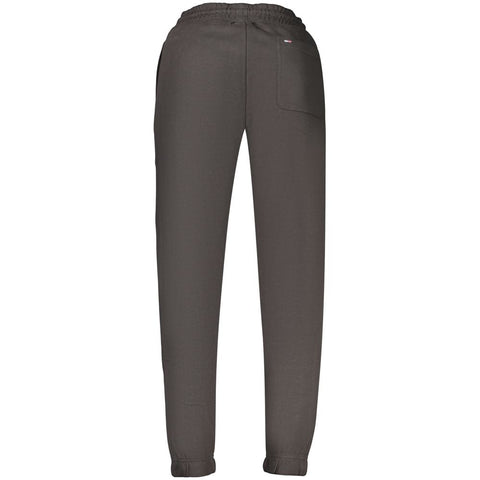 Black Cotton Mens Trousers