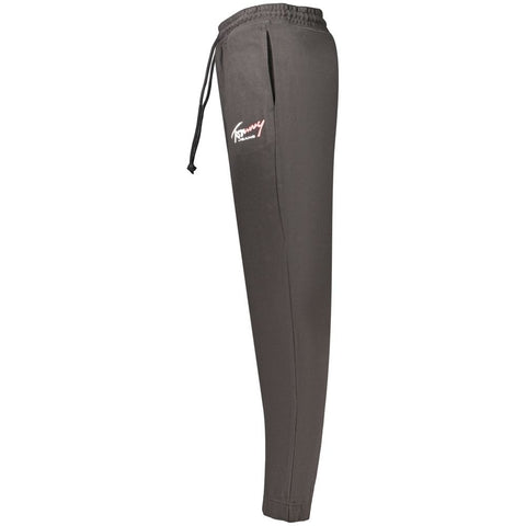 Black Cotton Mens Trousers