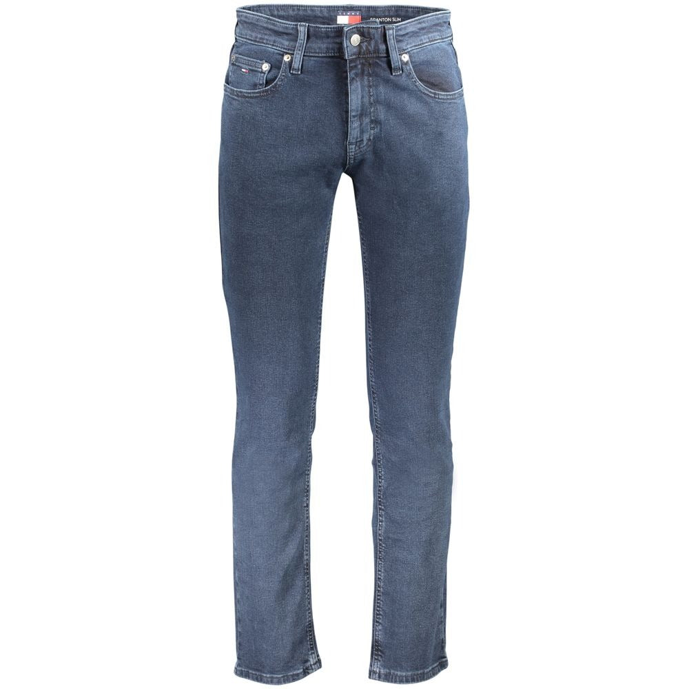 Blue Cotton Men's Jeans