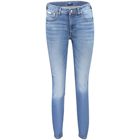 Blue Cotton Women's Jean