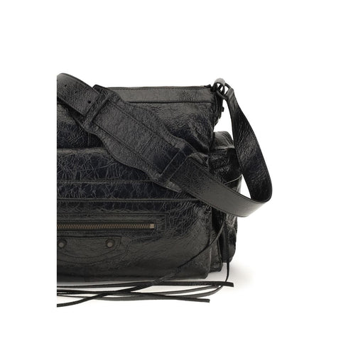Black Lamb Ovis Aries Shoulder Bag