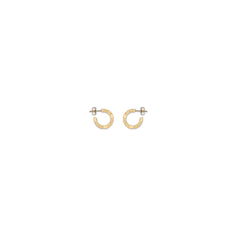 Gold Brass Earrings