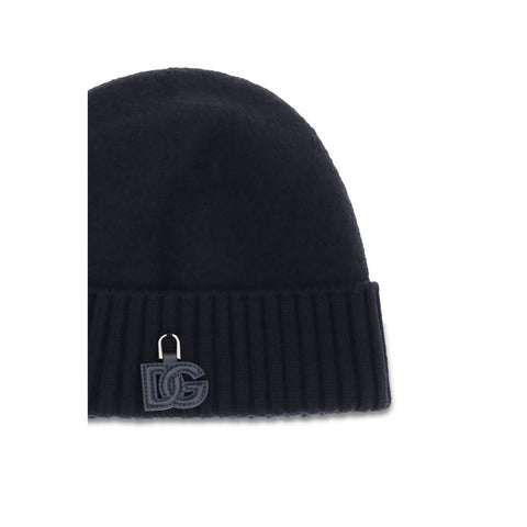Black Wool Oves Aries Beanie