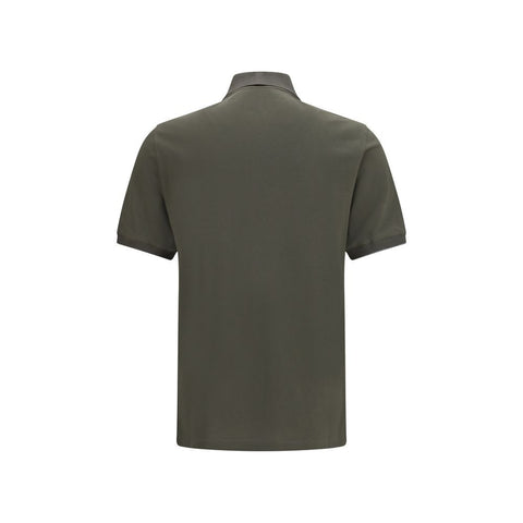 Bicolor Cotton Polo Shirt