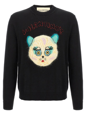 Black Cotton Cardigan