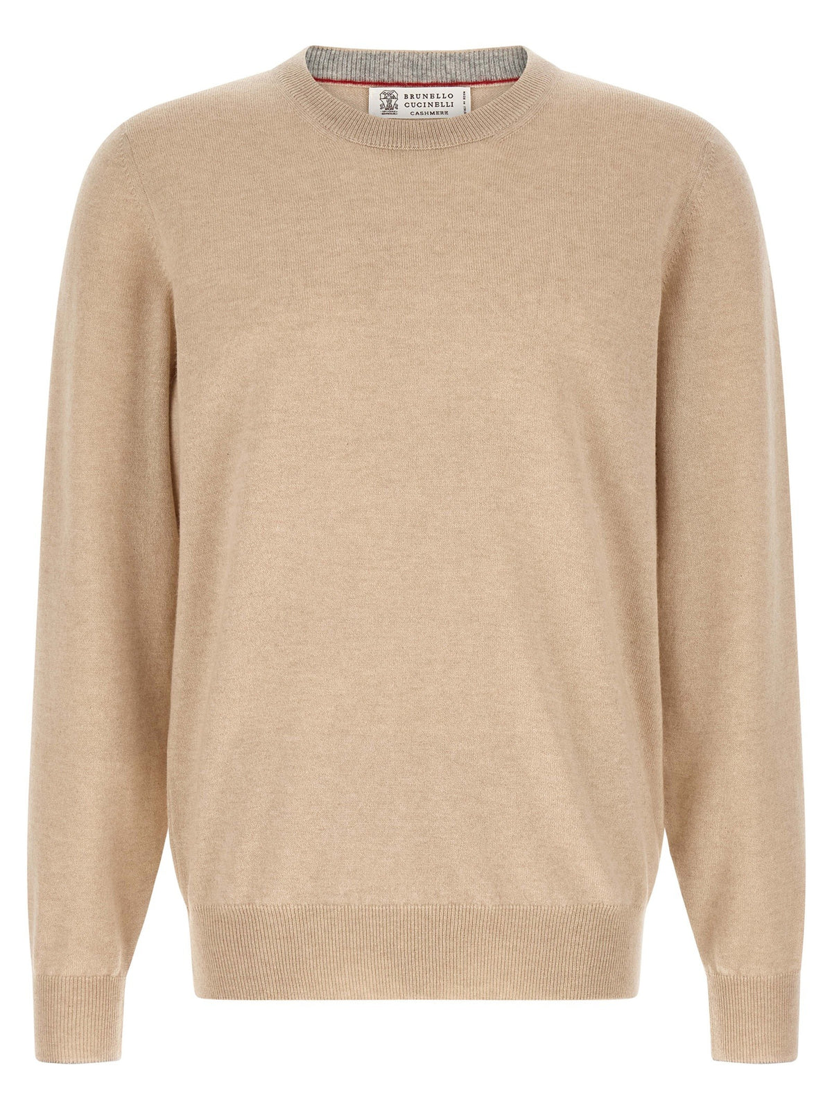 Beige Cashmere Cardigan