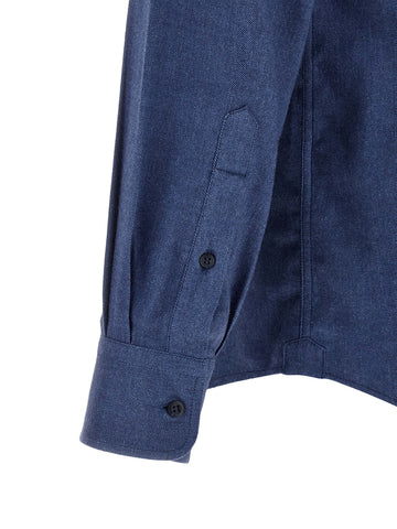 Blue Cotton Blouse