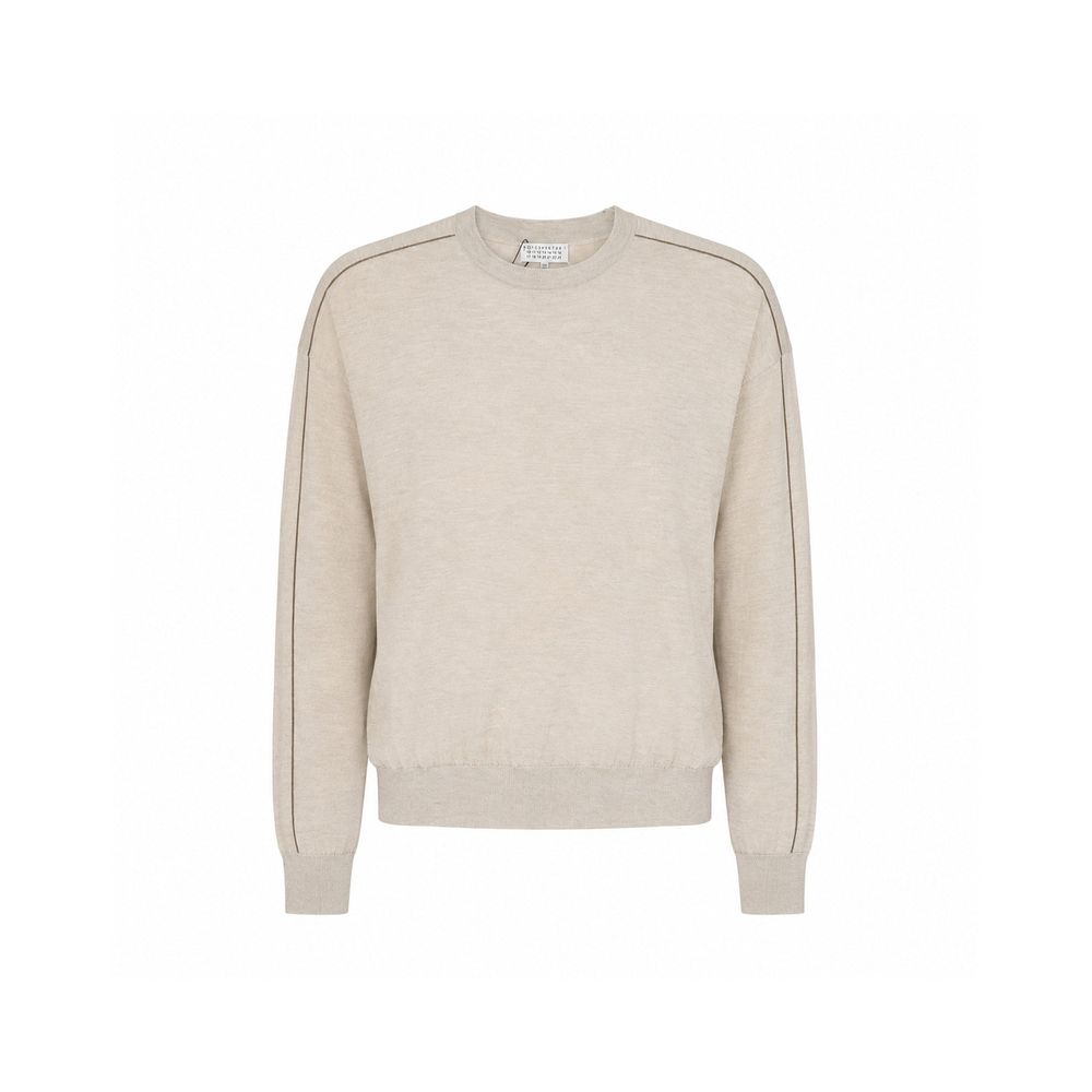 Beige Cashmere Sweatshirt