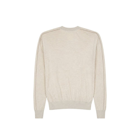 Beige Cashmere Sweatshirt