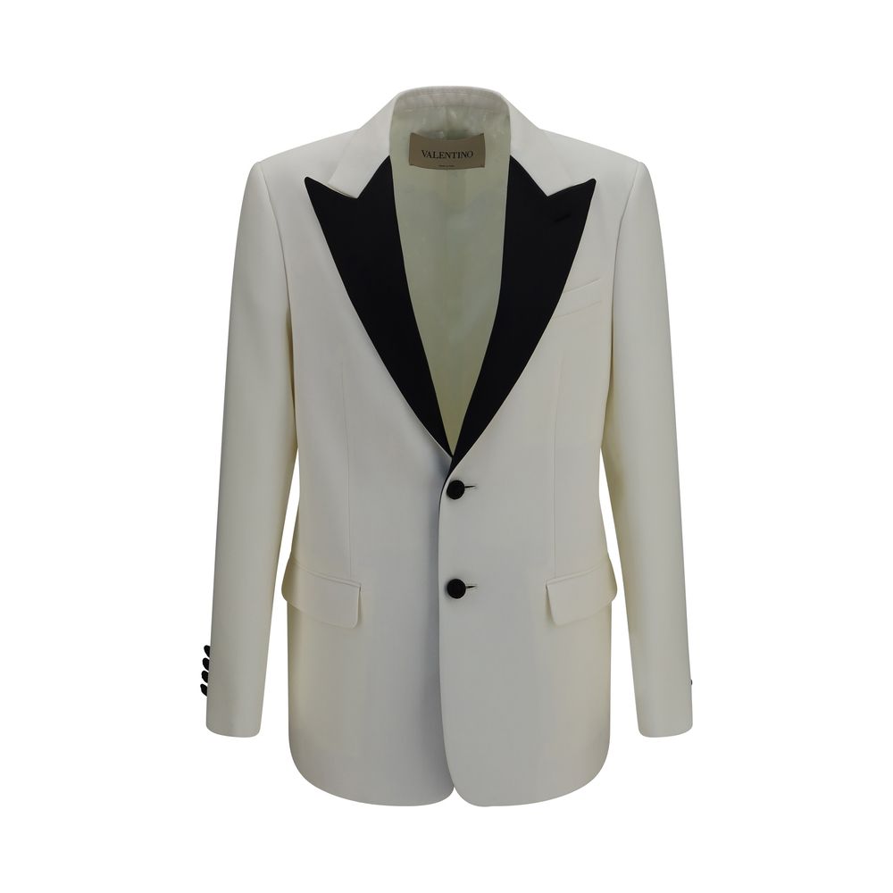 White Wool Oves Aries Blazer