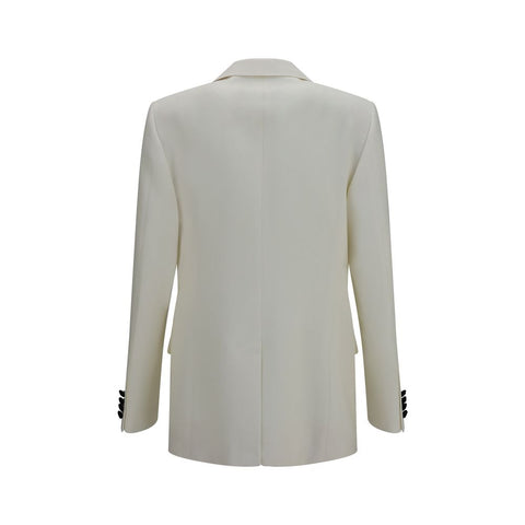 White Wool Oves Aries Blazer