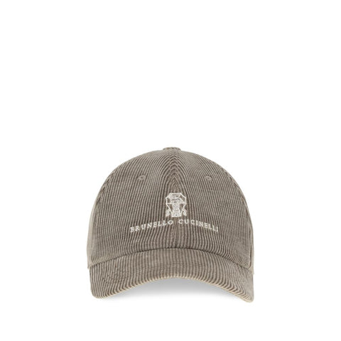 Beige Cotton Cap (Baseball Hat)