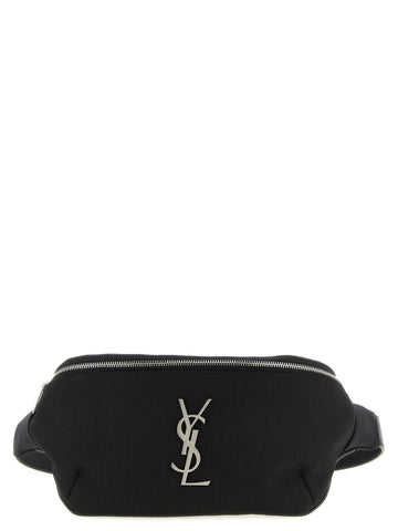 Black Lamb Leather Crossbody Bag