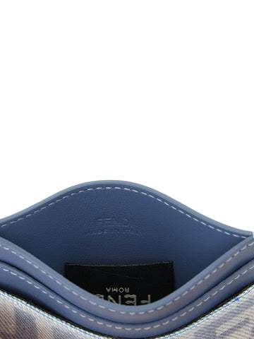 Blue Cotton Cardholder