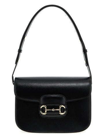 Black Leather Shoulder Bag