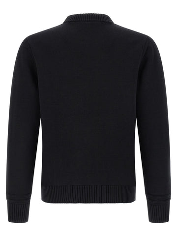 Black Cotton Cardigan
