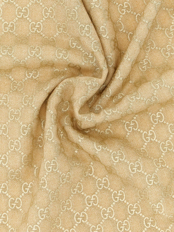 Beige Wool Scarf