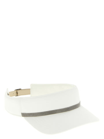 White Polyester Cap (Baseball Hat)