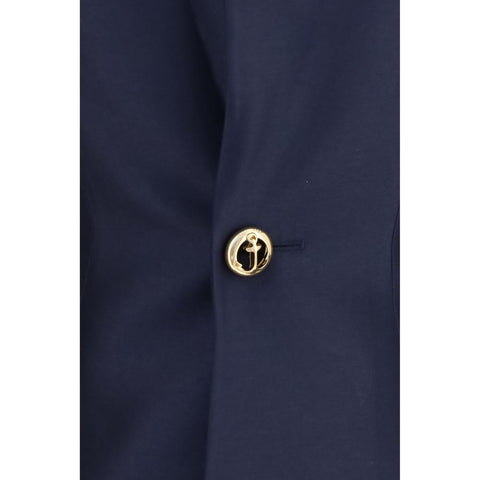 Blue Wool Oves Aries Casual Dress