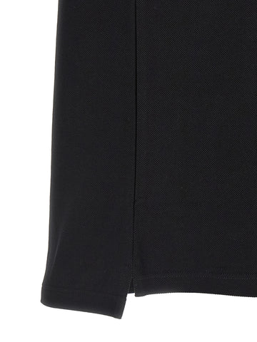 Black Cotton Polo Shirt