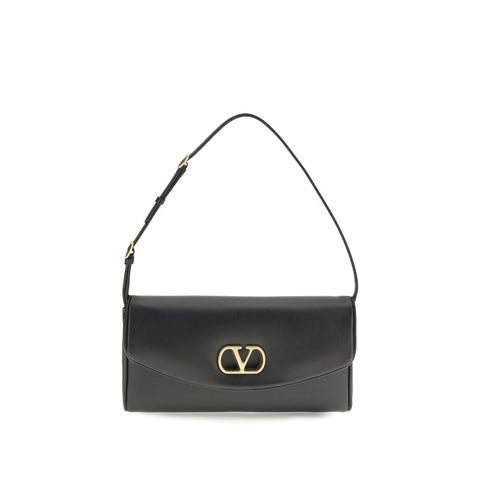Black Calf Leather Bos Taurus Shoulder Bag