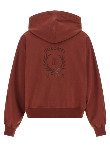Bordeaux Cotton Sweatshirt