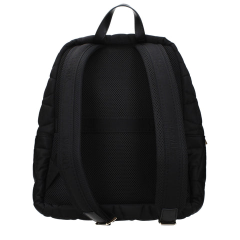 Black Fabric Backpack