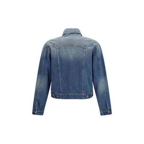 Blue Cotton Denim Jacket