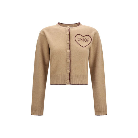 Beige Wool Oves Aries Cardigan