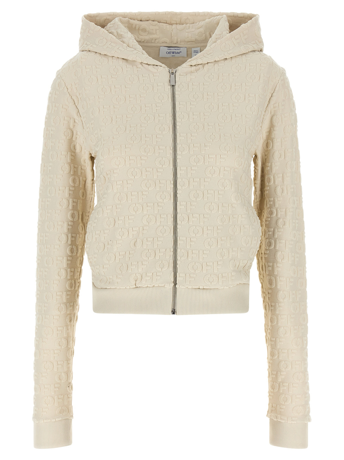 Beige Cotton Sweatshirt