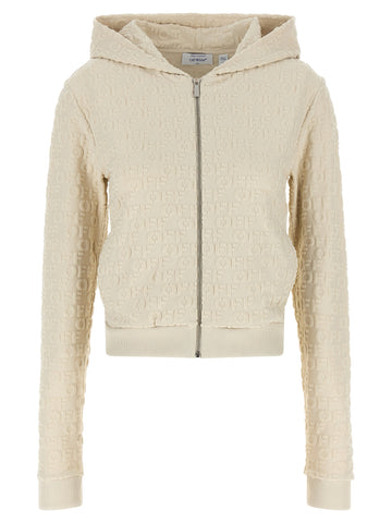 Beige Cotton Sweatshirt