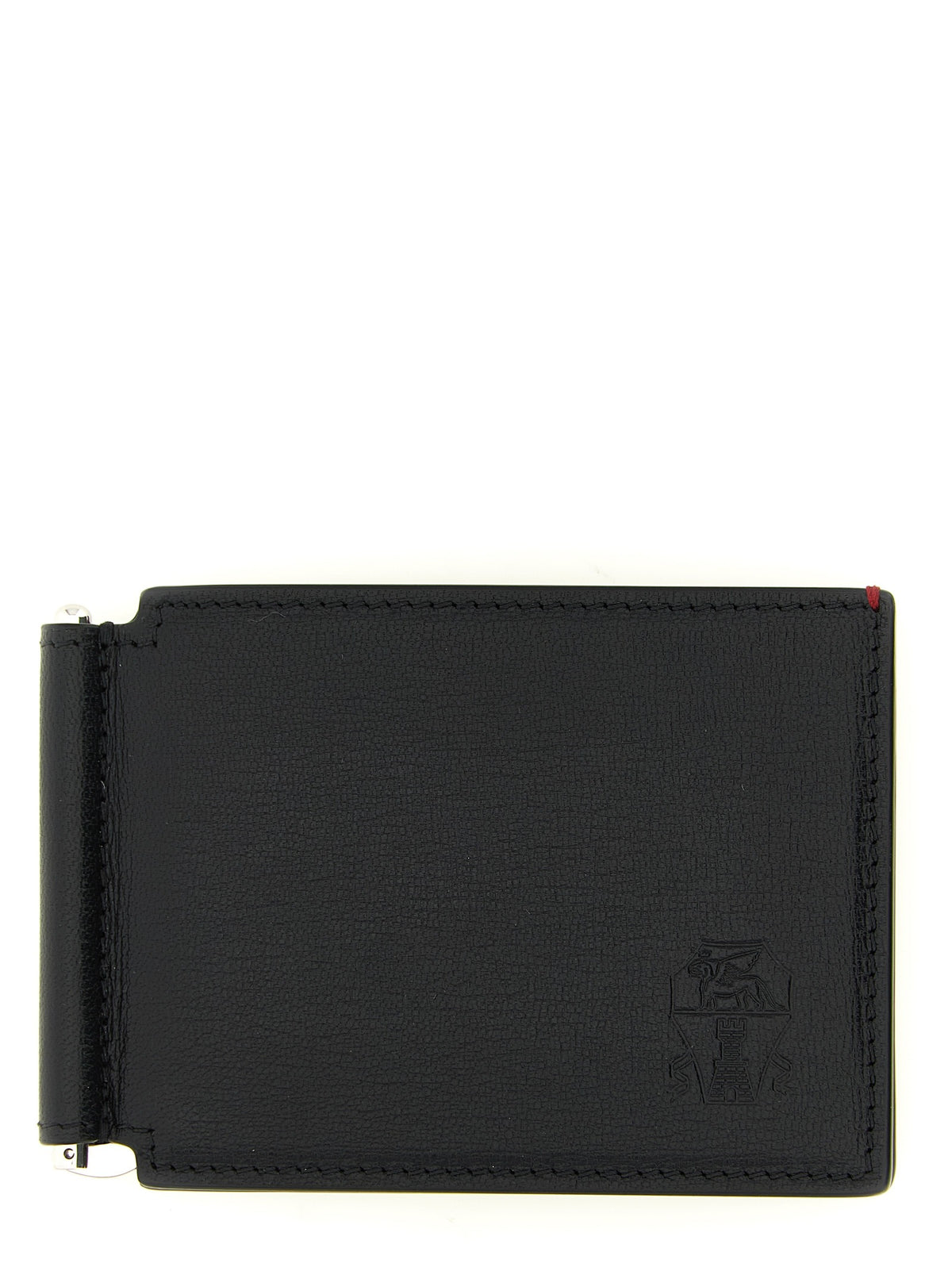Black Goatskin Money Clip